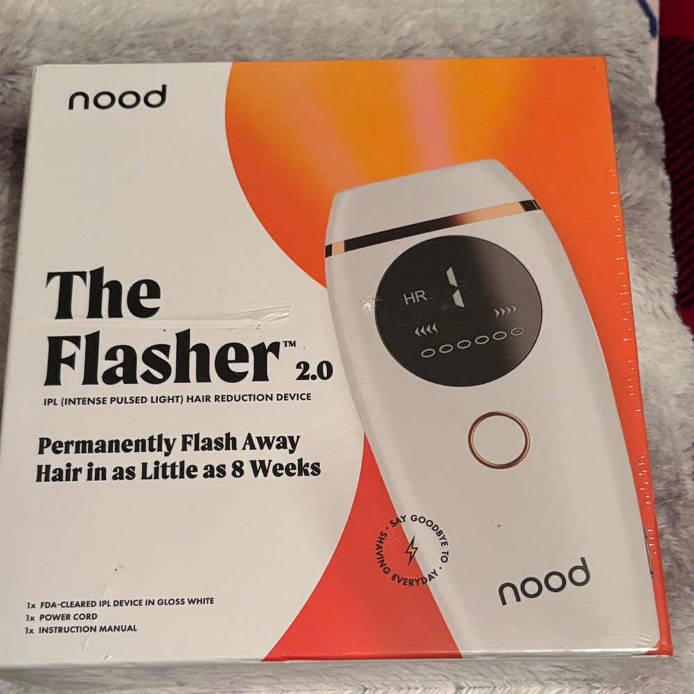 Nood The Flasher 2.0 IPL Hair Reduction Device - White